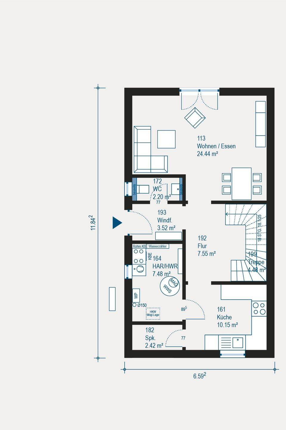 Immobilie in Odelzhausen - Mehr Platz - Mehr Möglichkeiten: Euer Double 4 Traumhaus - Bild 1