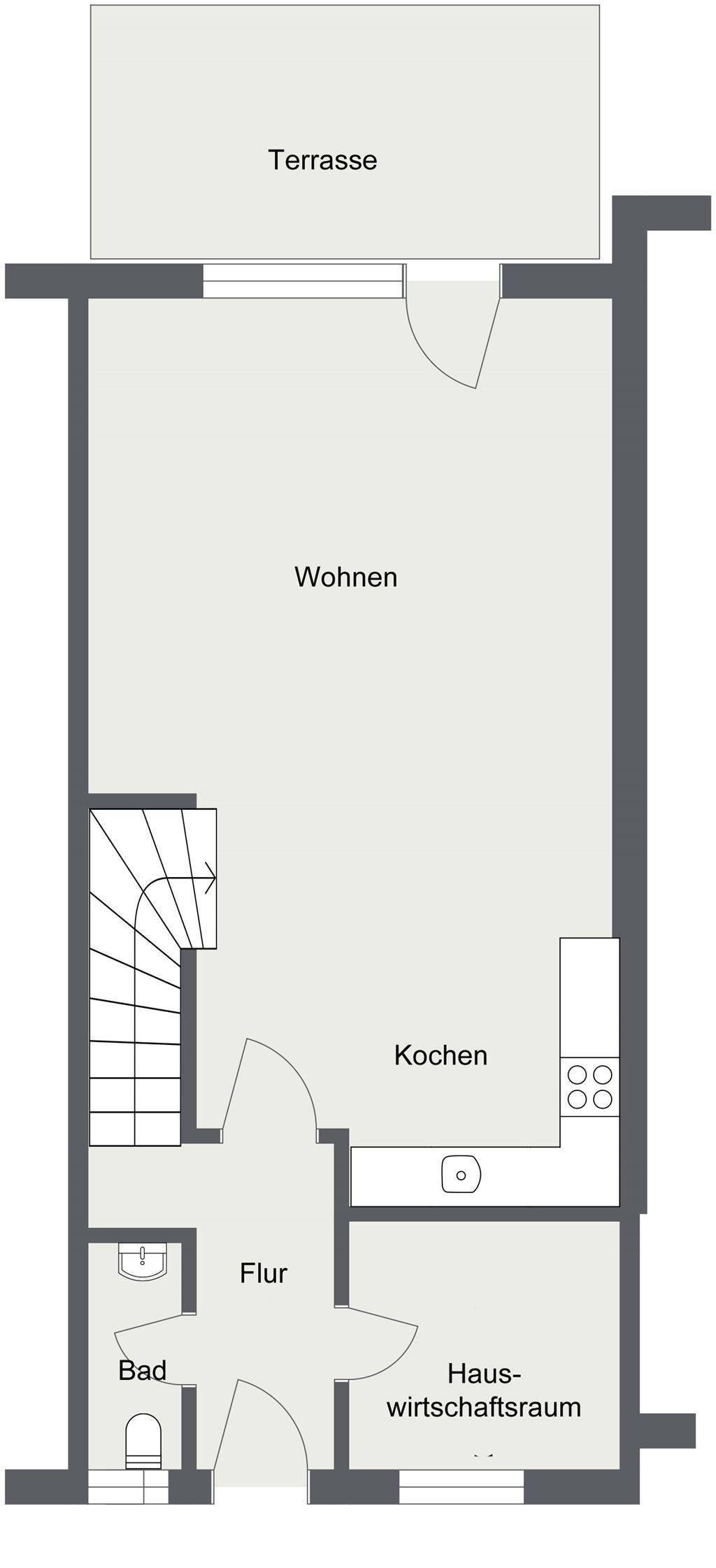 Reihenmittelhaus zum Kauf 439.000 € 4 Zimmer 120 m²<br/>Wohnfläche 192 m²<br/>Grundstück Eckernförde 24340