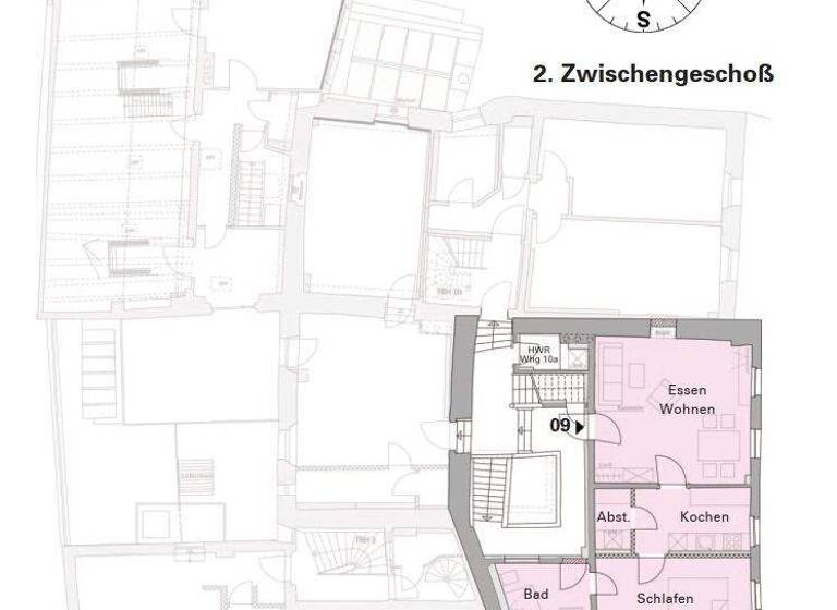 Wohnung zum Kauf 678.700 € 2 Zimmer 57 m² Innenstadt Regensburg 93047