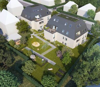 Wohnung zum Kauf - Neubau provisionsfrei 571.300 € 2 Zimmer 67,5 m² Hauptstraße 108-110 Vaihingen Stuttgart / Vaihingen 70563