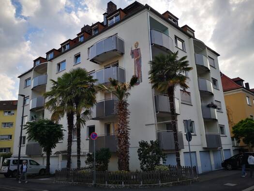 Wohnung zur Miete 1.140 € 3 Zimmer 77 m² Geschoss 3/5 frei ab 01.06.2026 Friedenstrasse 46 Sanderau Würzburg 97072