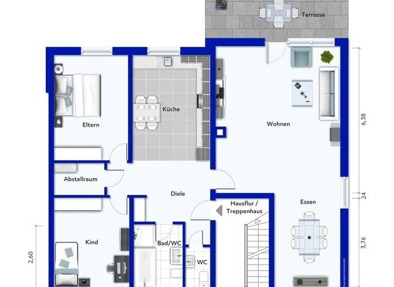 Mehrfamilienhaus zum Kauf 396.500 € 7 Zimmer 197 m² 575 m² Grundstück Wulfen Dorsten 46286