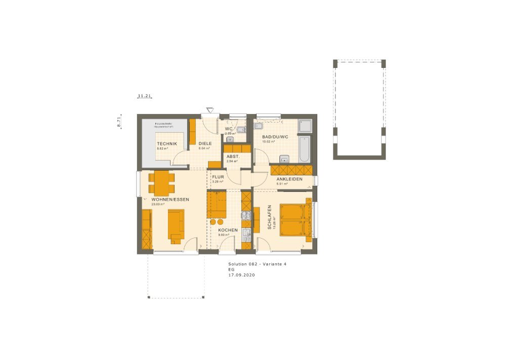 Bungalow zum Kauf provisionsfrei 449.000 € 2,5 Zimmer 82 m²<br/>Wohnfläche 669 m²<br/>Grundstück Lenzkirch Lenzkirch 79853