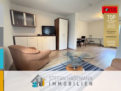 Wohnung zur Miete 570 € 1 Zimmer 30 m² EG Norderstedt 22844