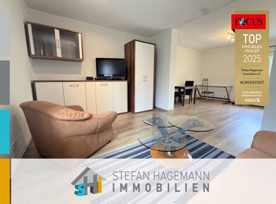 Wohnung zur Miete 570 € 1 Zimmer 30 m² EG Harksheide Norderstedt 22844