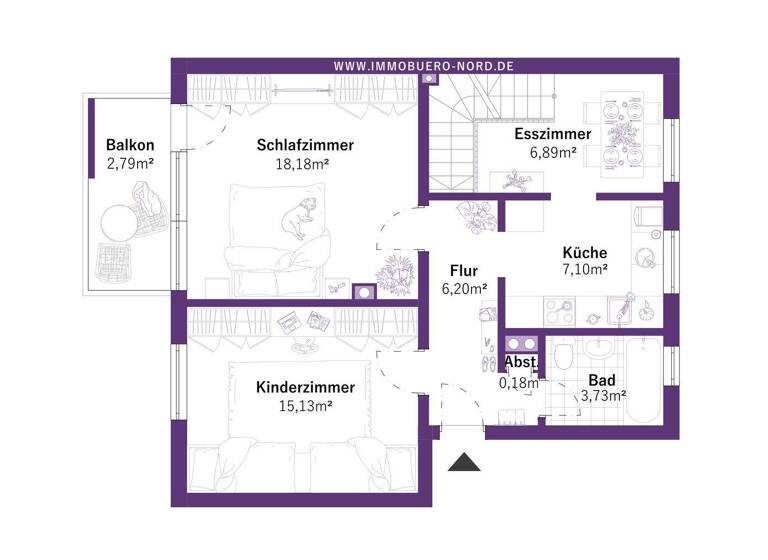 Maisonette zum Kauf 219.000 € 3,5 Zimmer 90,1 m² Itzehoe 25524