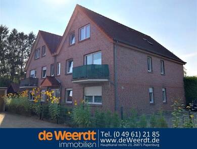 Wohnung zur Miete 550 € 3 Zimmer 82 m² frei ab sofort Papenburg Papenburg 26871