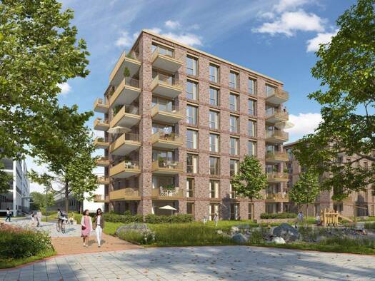 Wohnung zur Miete - Erstbezug 1.733 € 4 Zimmer 118,7 m² 5. Geschoss Anna-Gondro-Weg 6 Altstadt Bremen 28197