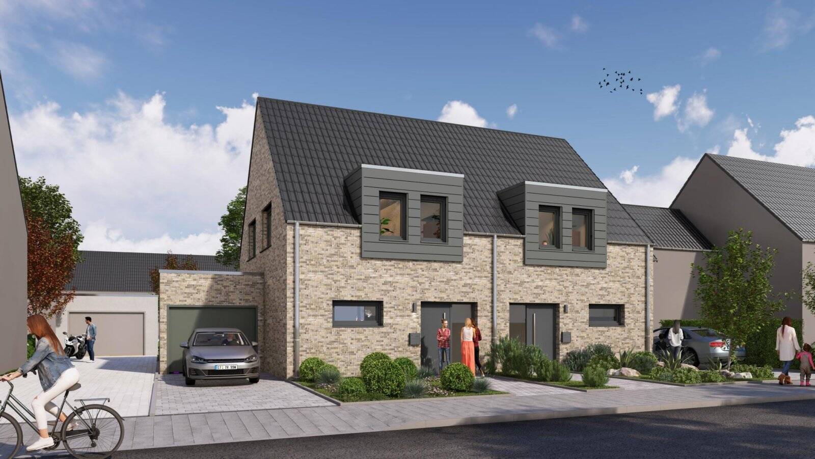 Doppelhaushälfte zum Kauf provisionsfrei 739.800 € 5 Zimmer 176,3 m²<br/>Wohnfläche 278 m²<br/>Grundstück Nienberge Münster 48161
