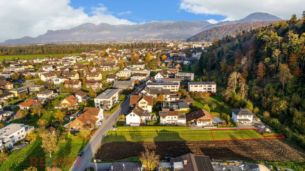 Grundstück zum Kauf 350 m² Grundstück Sebastian-Kneipp-Straße Feldkirch / Nofels 6800