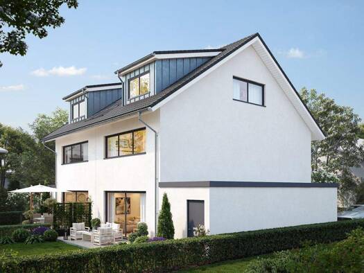 Doppelhaushälfte zum Kauf provisionsfrei 879.700 € 6 Zimmer 181 m² 216 m² Grundstück frei ab 31.12.2026 Gerhart-Hauptmann-Straße 14 a Walldorf 69190