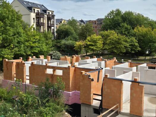 Terrassenwohnung zum Kauf - Erstbezug provisionsfrei als Kapitalanlage geeignet 564.400 € 4 Zimmer 122,7 m² Further Straße 8 a Schloßchemnitz Schloßchemnitz 09113