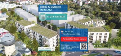 Wohnung zur Miete - Neubau 829 € 2 Zimmer 69,6 m² 1. Geschoss frei ab 01.03.2027 Innenstadt Fulda 36037