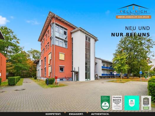 Wohnung zur Miete 856 € 2 Zimmer 63,4 m² 2. Geschoss frei ab 01.12.2026 Oststadt Karlsruhe 76131