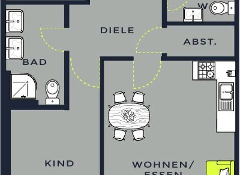 Wohnung zum Kauf - Erstbezug 536.586 € 4 Zimmer 94,3 m² Kettelersiedlung Nürnberg 90469