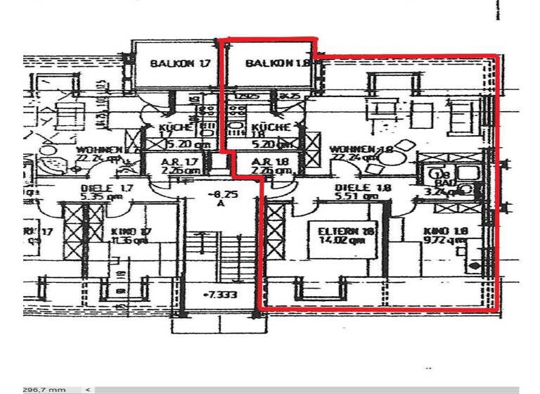 Wohnung zum Kauf 199.000 € 3 Zimmer 82,4 m²<br/>Wohnfläche 1.<br/>Geschoss Materborn Kleve 47533