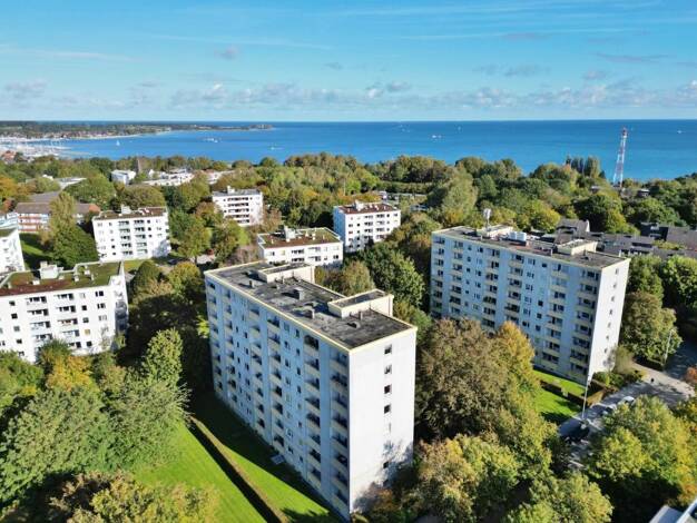 Wohnung zum Kauf provisionsfrei 159.000 € 2 Zimmer 63,9 m² 6. Geschoss Funkstellenweg 3 Schilksee Kiel 24159