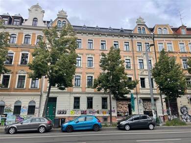 Wohnung zur Miete 850 € 3 Zimmer 82,6 m² Dachgeschoss, 4. Geschoss frei ab sofort Bornaische Straße 29 Connewitz Leipzig 04277