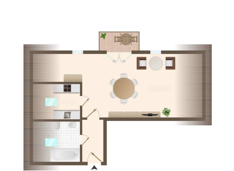 Studio zum Kauf 165.000 € 1 Zimmer 42 m² 2. Geschoss Zugspitzstraße 1 a Freilassing 83395