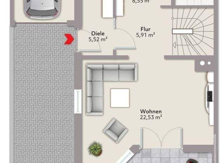 Doppelhaushälfte zum Kauf 575.000 € 5 Zimmer 135 m² 238 m² Grundstück Bad Wörishofen 86825