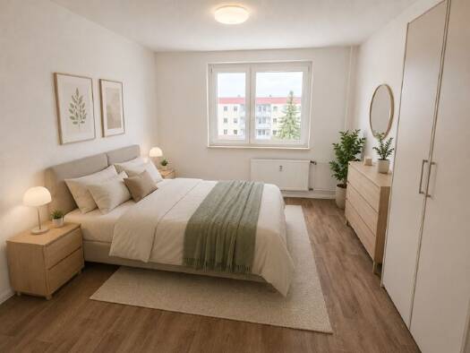 Wohnung zur Miete 375 € 3 Zimmer 68 m² EG Lusan Gera 07549