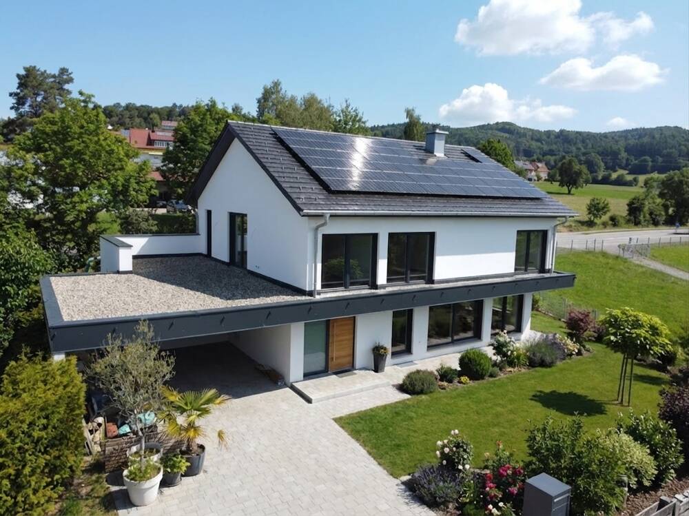 Immobilie in Frickingen - *** Energieeffizientes Neubauhaus mit Einliegerwohnung und Alpenblick in Altheim! *** - Bild 1