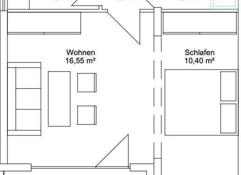 Studio zur Miete 674 € 1 Zimmer 39,6 m² EG frei ab 16.03.2026 Alexander-Diehl-Str. 1 Weisenau Mainz 55130