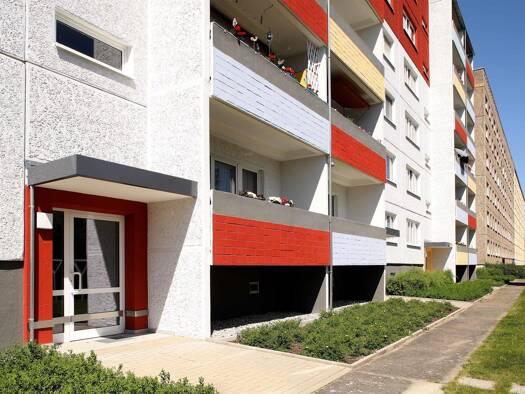 Wohnung zur Miete 344 € 4 Zimmer 76,1 m² 5. Geschoss Cölpiner Straße 56 Ihlenfelder Vorstadt Neubrandenburg 17034