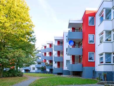 Wohnung zur Miete nur mit Wohnberechtigungsschein 327 € 2 Zimmer 60 m² 2. Geschoss Richard-Wagner-Straße 30 Methler Kamen 59174