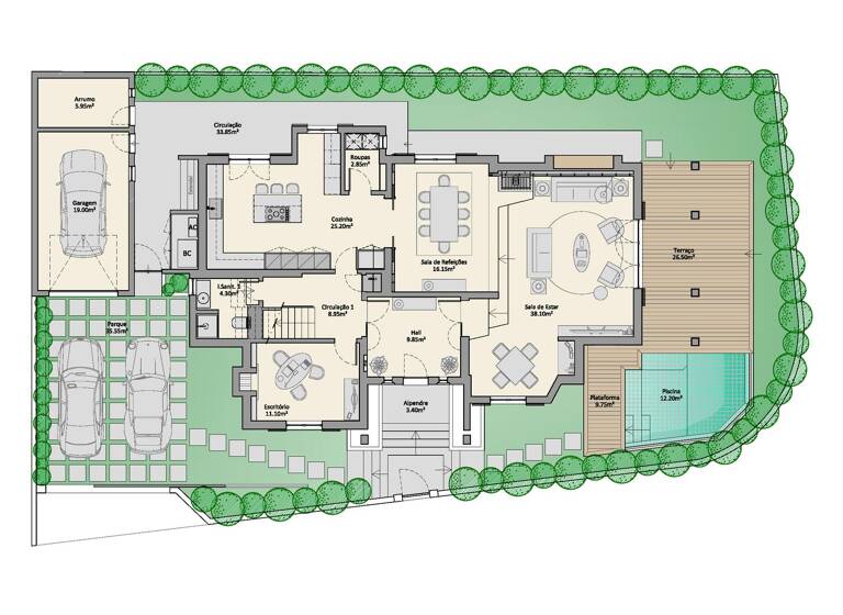 Einfamilienhaus zum Kauf 2.450.000 € 4 Zimmer 300 m² 428 m² Grundstück R. Gil Eanes 18  2750 Cascais  Portugal Vila de Cascais 2750