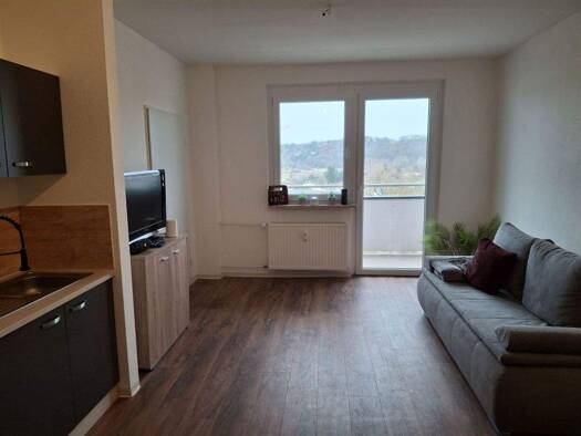 Studio zur Miete 165 € 1 Zimmer 29,5 m² 4. Geschoss frei ab 01.05.2026 Zu den Wiesen 7 Stublach Gera 07552