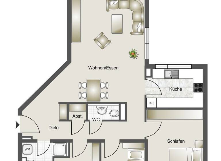 Wohnung zum Kauf 438.000 € 4 Zimmer 101,2 m² Heilbronn 74074