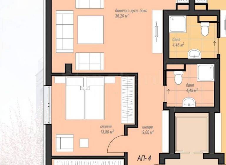 Studio zum Kauf 239.866 € 3 Zimmer 113,5 m² Sofia