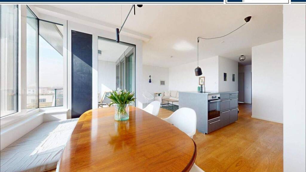 Wohnung zum Kauf 915.000 € 3 Zimmer 96,1 m² 8. Geschoss Gallus Frankfurt am Main 60326