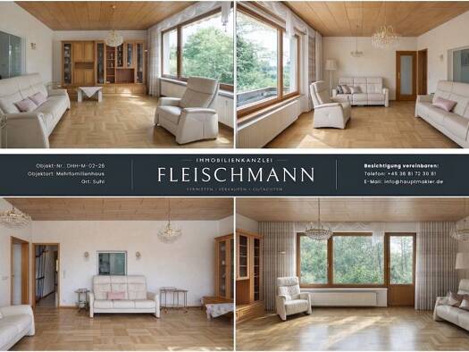 Doppelhaushälfte zur Miete 1.100 € 5 Zimmer 157,7 m² Suhl Suhl 98527