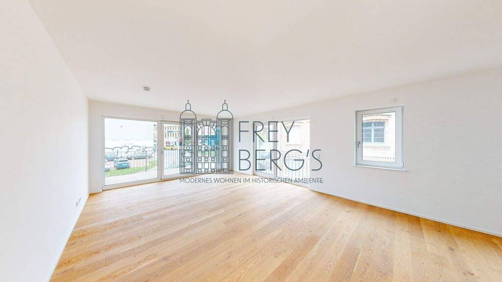 Studio zur Miete - Erstbezug 500 € 1 Zimmer 35,6 m² 2. Geschoss frei ab sofort Glauchaer Straße 50 Innenstadt Halle ( Saale) 06110