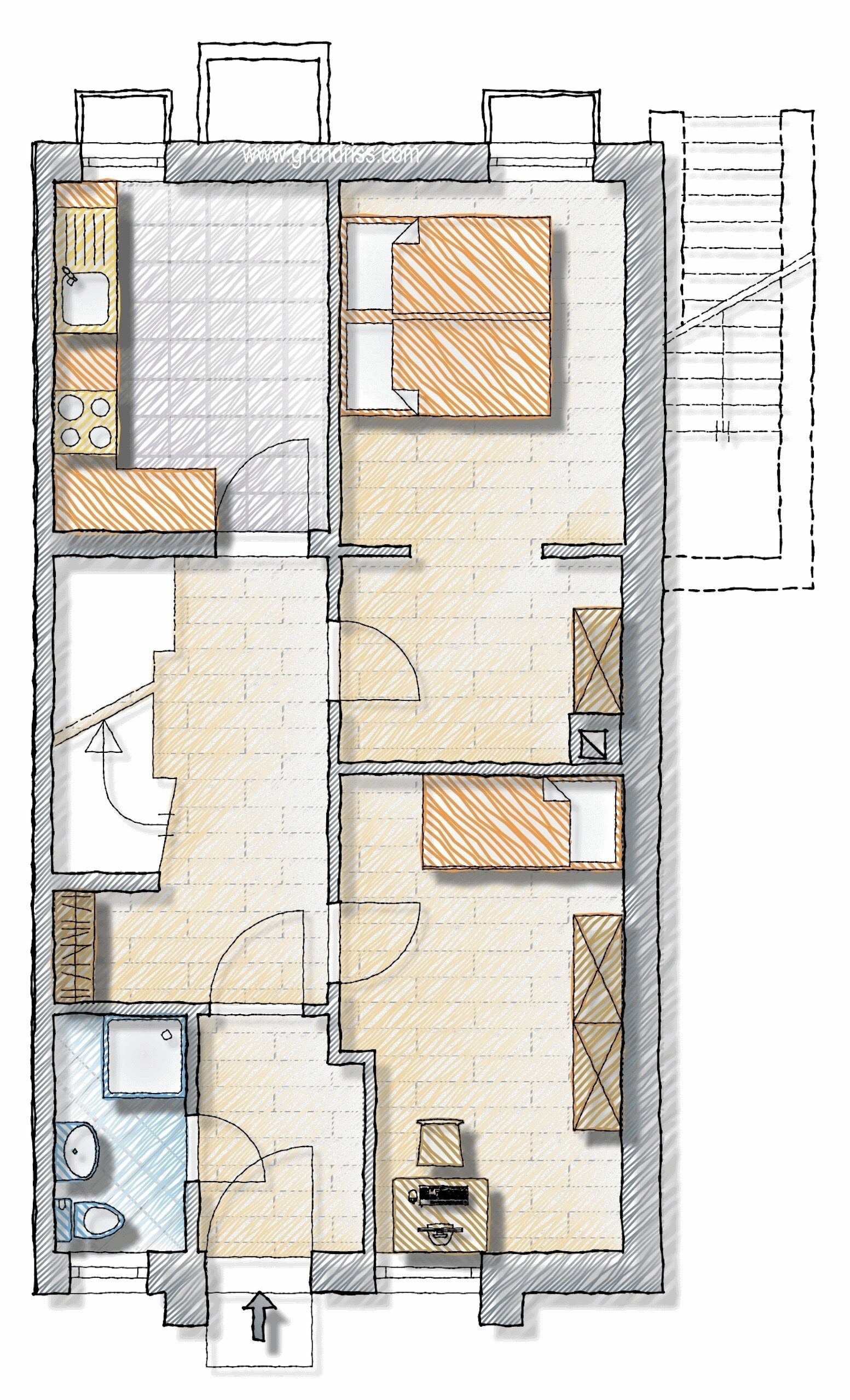 Doppelhaushälfte zum Kauf 369.000 € 6 Zimmer 155 m²<br/>Wohnfläche 290 m²<br/>Grundstück Rauental Wuppertal 42389