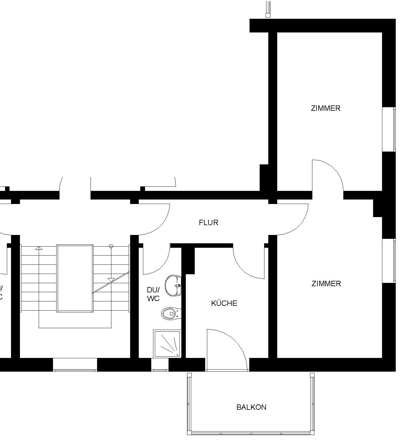 Wohnung zur Miete 225 € 2 Zimmer 45,9 m²<br/>Wohnfläche 2.<br/>Geschoss Friedrich-Ebert-Str. 24 Calbe Calbe 39240