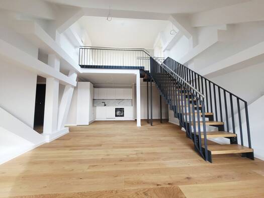 Wohnung zur Miete - Erstbezug 2.460 € 4 Zimmer 144,5 m² Bogenstraße 1 Wolfgang Hanau 63457