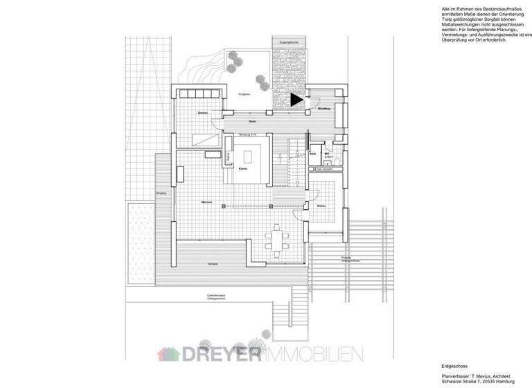 Einfamilienhaus zum Kauf 1.250.000 € 6 Zimmer 180 m² 1.026 m² Grundstück Bergedorf Hamburg 21029