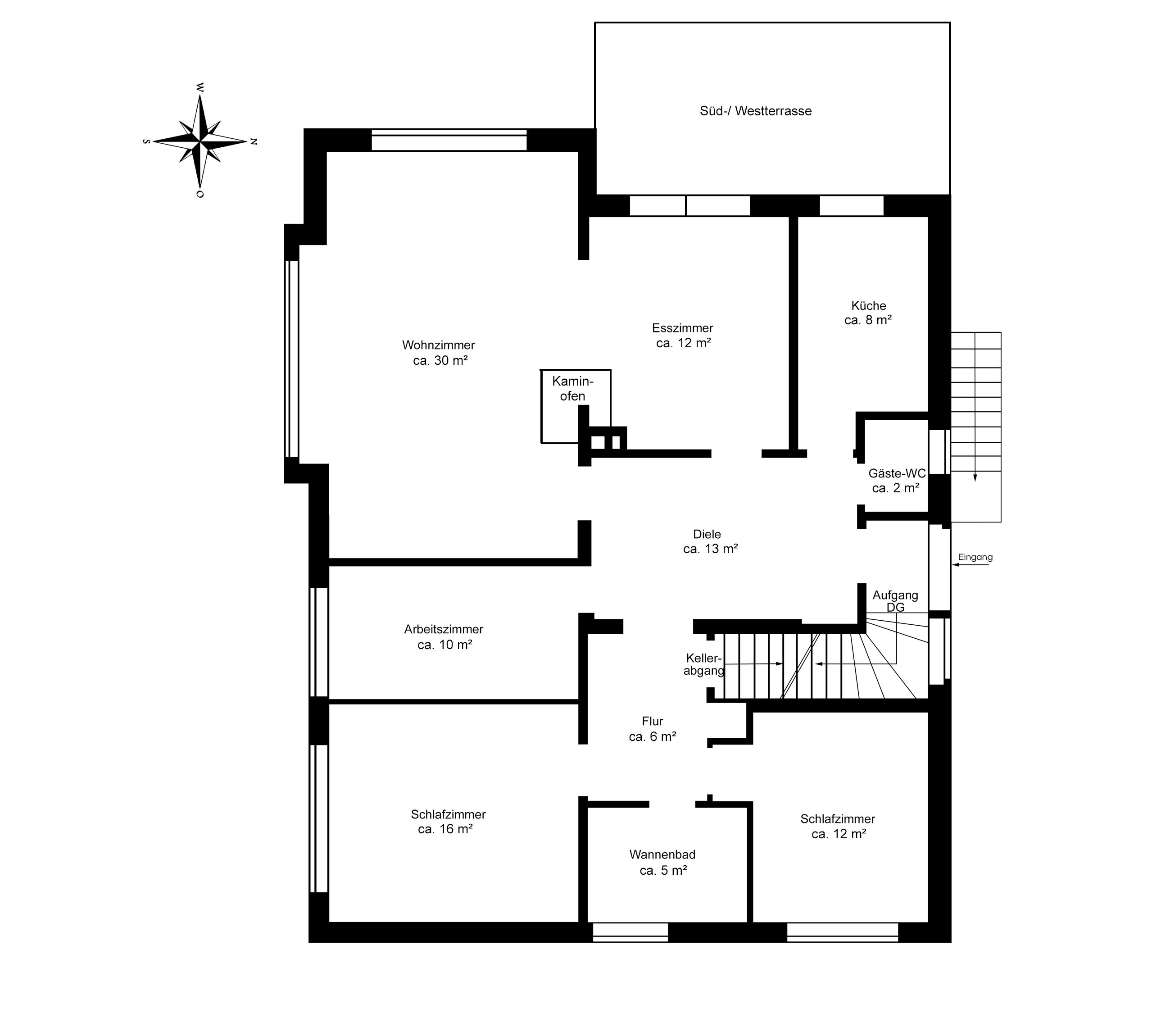 Einfamilienhaus zum Kauf 1.625.000 € 7 Zimmer 210 m²<br/>Wohnfläche 871 m²<br/>Grundstück Othmarschen Hamburg 22605