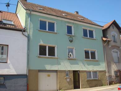 Haus zum Kauf provisionsfrei 129.000 € 8 Zimmer 211 m² 601 m² Grundstück frei ab sofort Mühlenstr. 32 Schiffweiler Schiffweiler 66578
