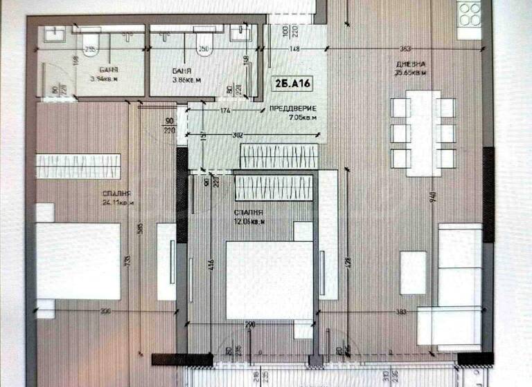 Studio zum Kauf 357.600 € 3 Zimmer 130 m² Sofia