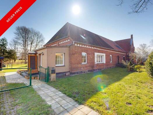 Doppelhaushälfte zum Kauf 189.000 € 4 Zimmer 94 m² 1.856 m² Grundstück Altenhagen Kröpelin 18236