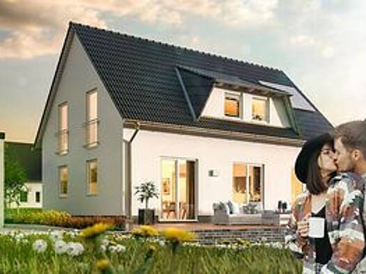 Einfamilienhaus zum Kauf provisionsfrei 307.340 € 4 Zimmer 142 m² 654 m² Grundstück Am Kalkberg 0 Schwabhausen 99869