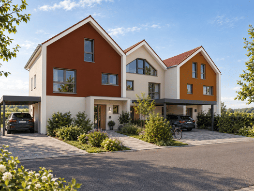 Reihenendhaus zum Kauf - Erstbezug provisionsfrei 675.000 € 4 Zimmer 158 m² 370 m² Grundstück Abenberg Abenberg 91183
