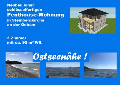 Penthouse zum Kauf 346.500 € 3 Zimmer 95 m² 2. Geschoss frei ab sofort Steinbergkirche Steinbergkirche 24972