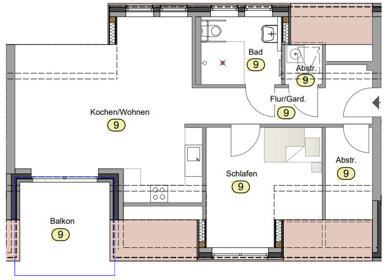 Wohnung zur Miete 695 € 2 Zimmer 72 m²<br/>Wohnfläche 01.02.2025<br/>Verfügbarkeit Lengerich 49838