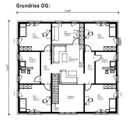 Haus zum Kauf 447.999 € 10 Zimmer 331,9 m²<br/>Wohnfläche 1.000 m²<br/>Grundstück Kleinmachnow 14532