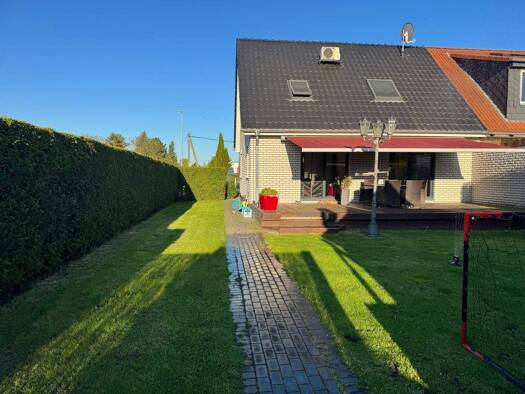 Doppelhaushälfte zum Kauf 449.000 € 3 Zimmer 99,6 m² 400 m² Grundstück Paunsdorf Leipzig 04328